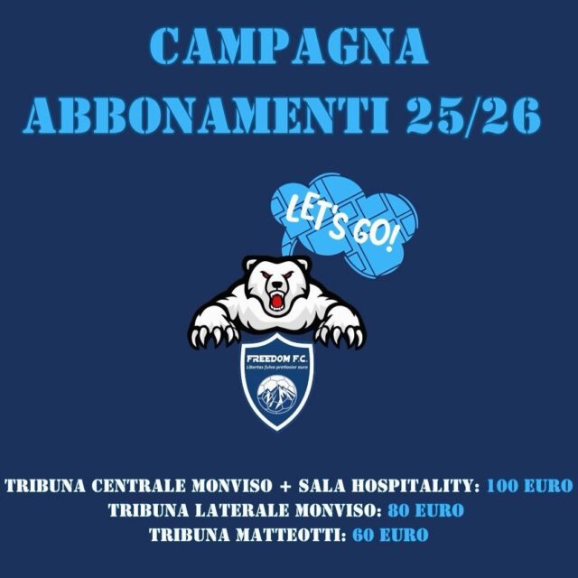 campagna abbonamenti Freedom